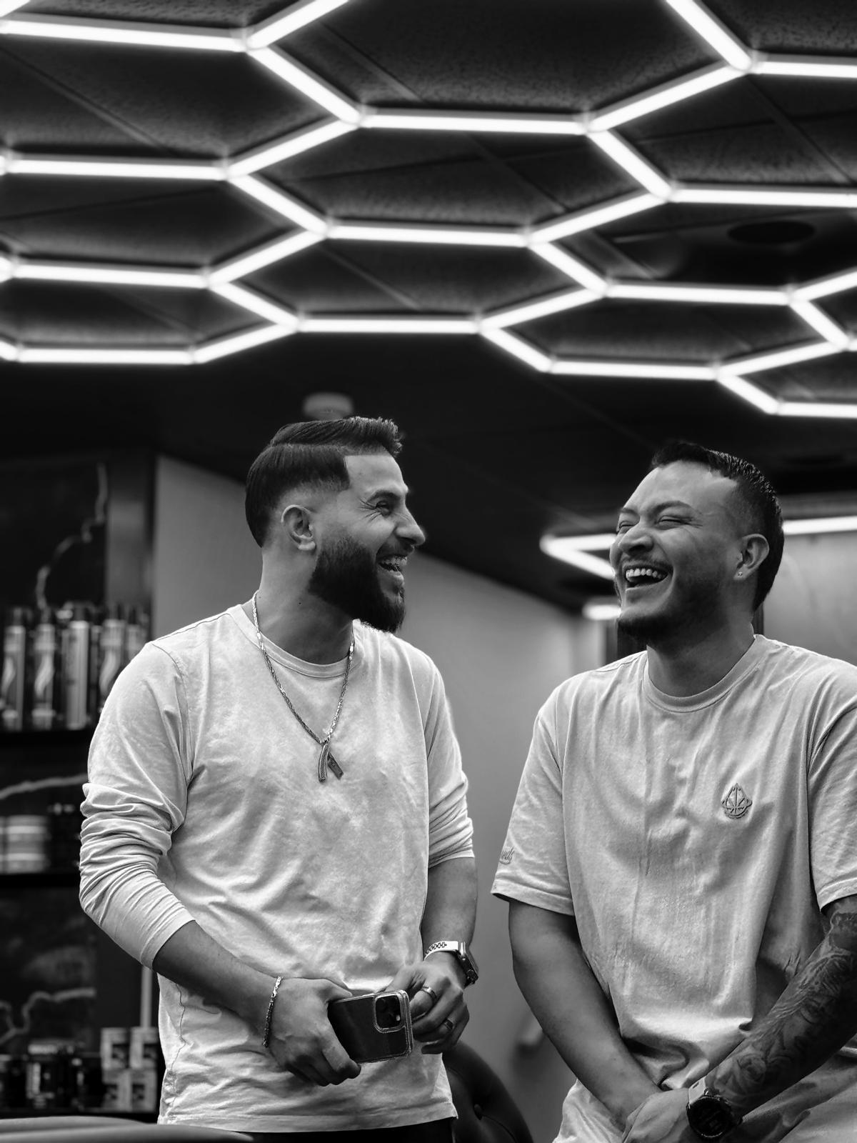 Adnan & Brian — Fades Bar Master Barbers